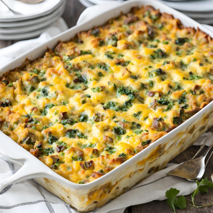 No Egg Breakfast Casserole Recipe