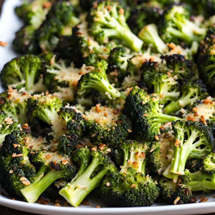 Parmesan Roasted Broccoli Recipe