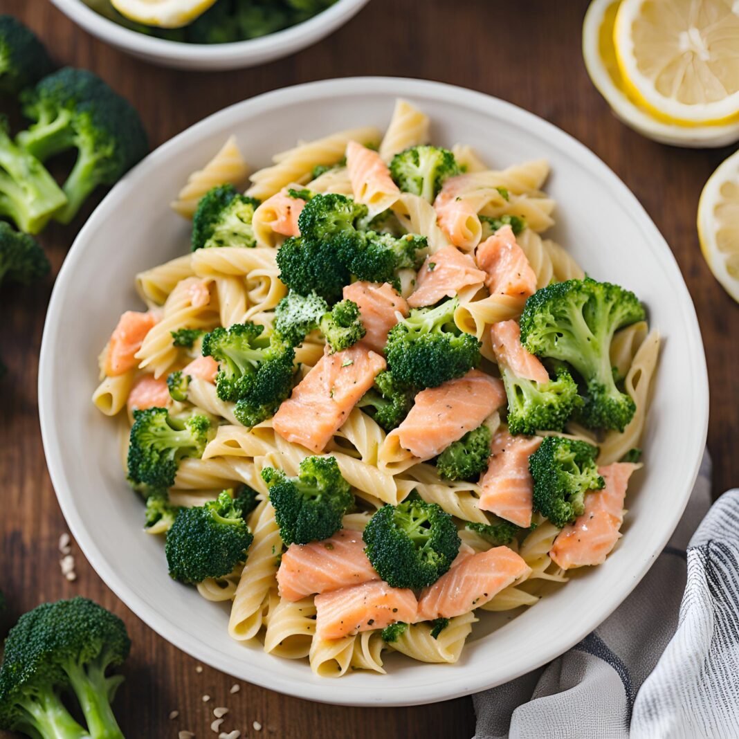 Salmon and Broccoli Pasta Recipe | Cheff Recipes