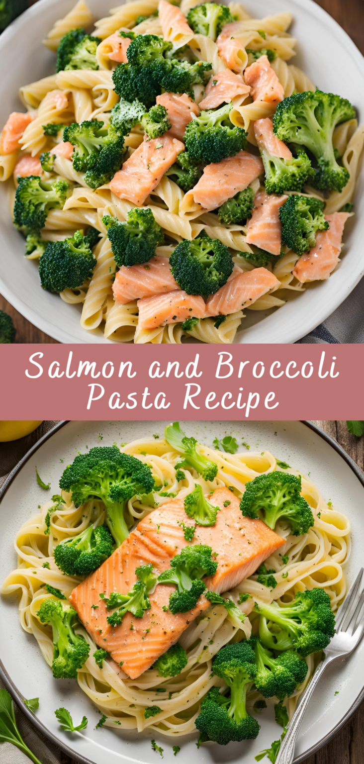 Salmon and Broccoli Pasta Recipe | Cheff Recipes