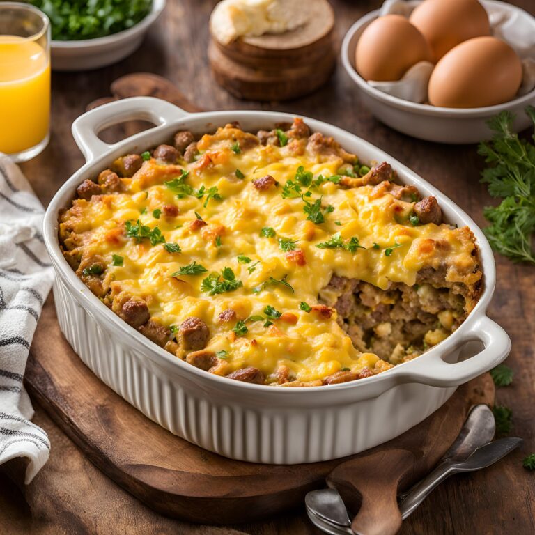 Sausage and Egg Casserole Recipe