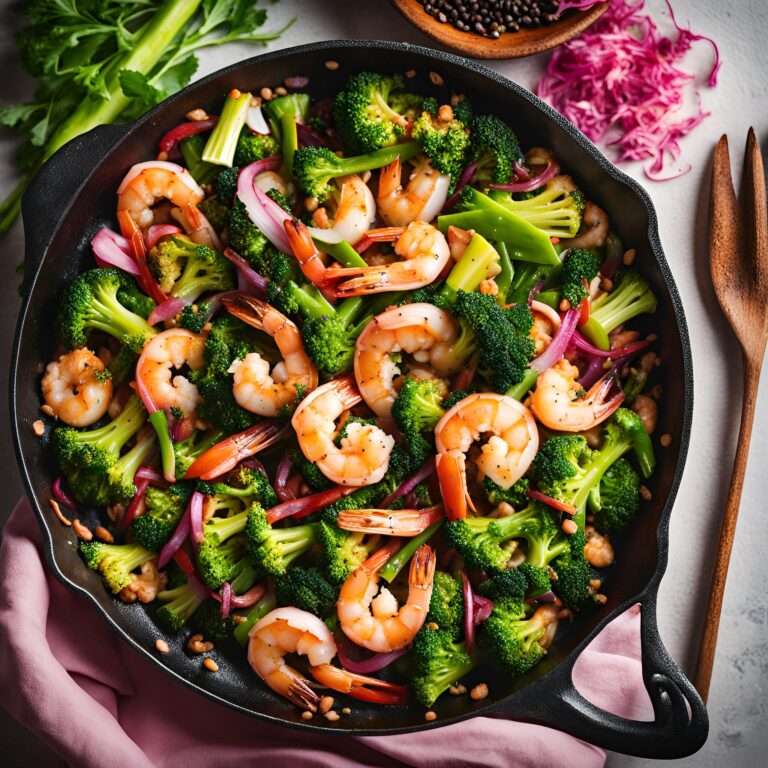 Shrimp and Broccoli Stir Fry Recipe