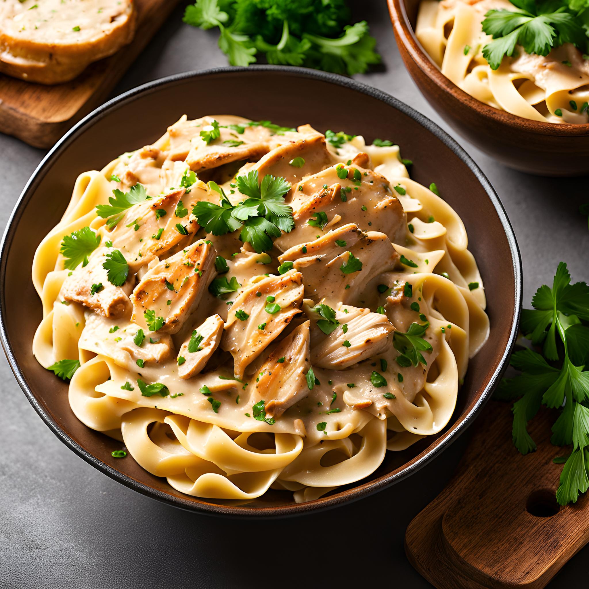 Slow Cooker Cajun Chicken Alfredo Recipe
