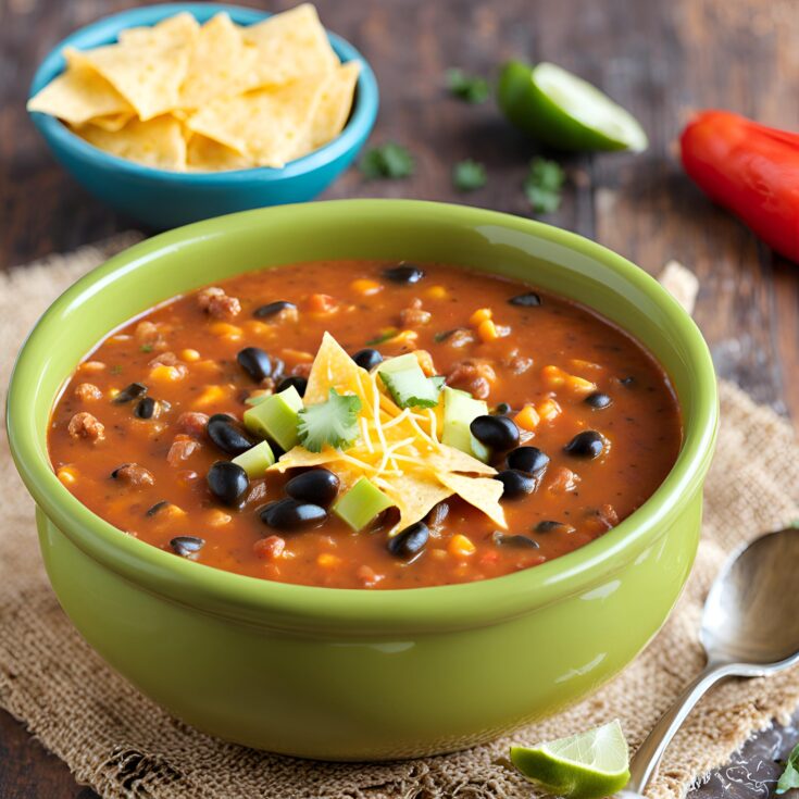 Slow Cooker Nacho Soup Recipe