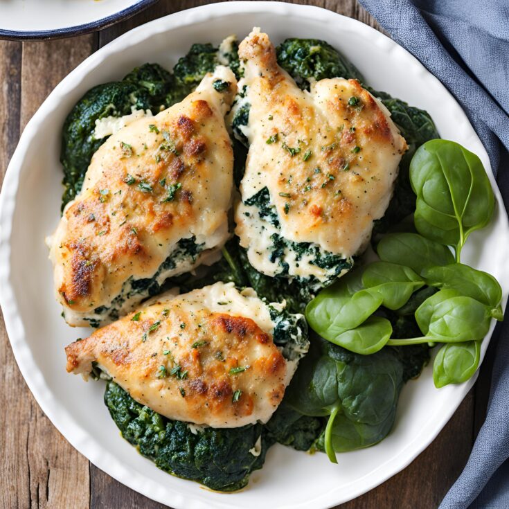 Spinach Ricotta Stuffed Chicken Recipe