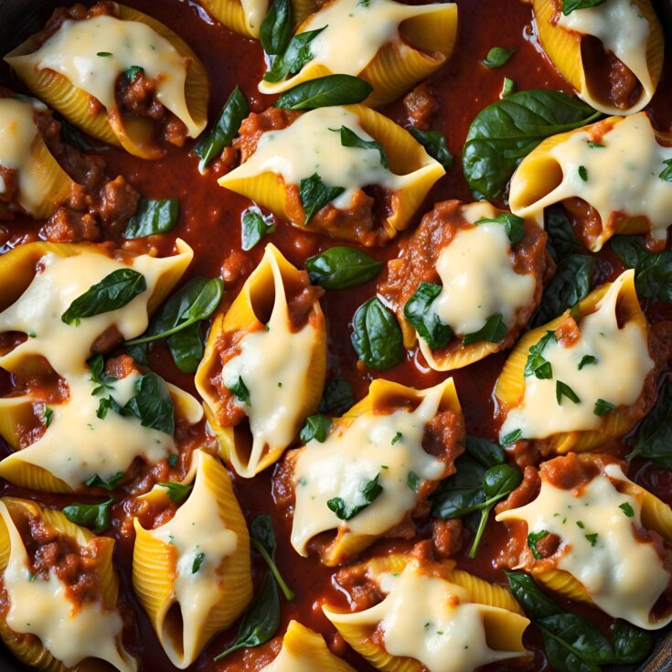 Spinach Stuffed Shells Recipe