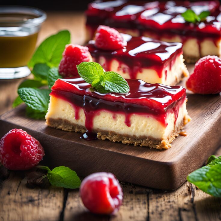 Sweet Cheesecake Bars Recipe