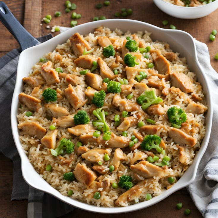 Teriyaki Chicken and Rice Casserole Recipe