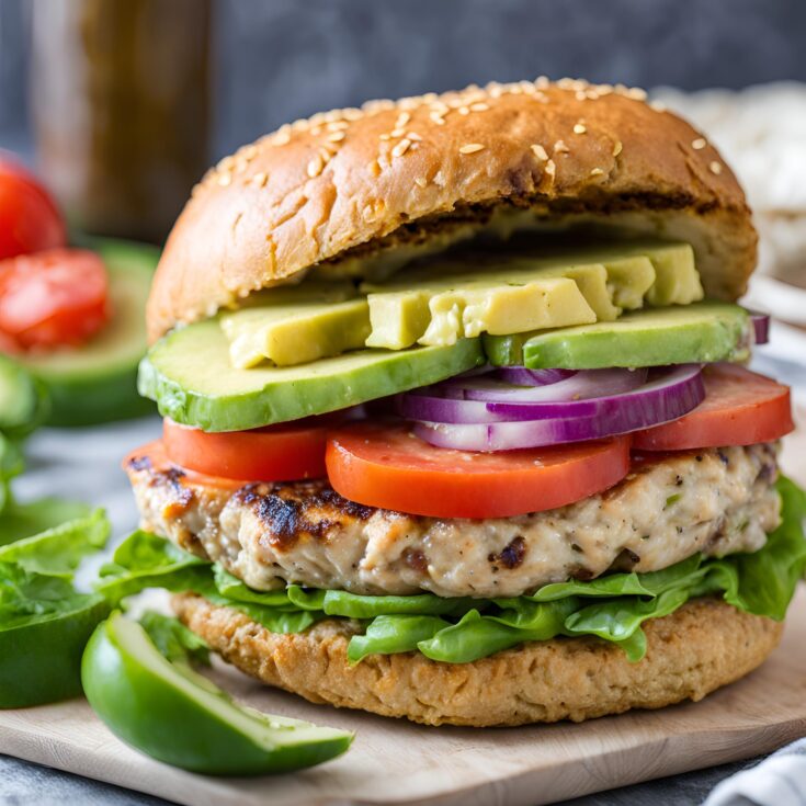 Turkey Avocado Burger Recipe