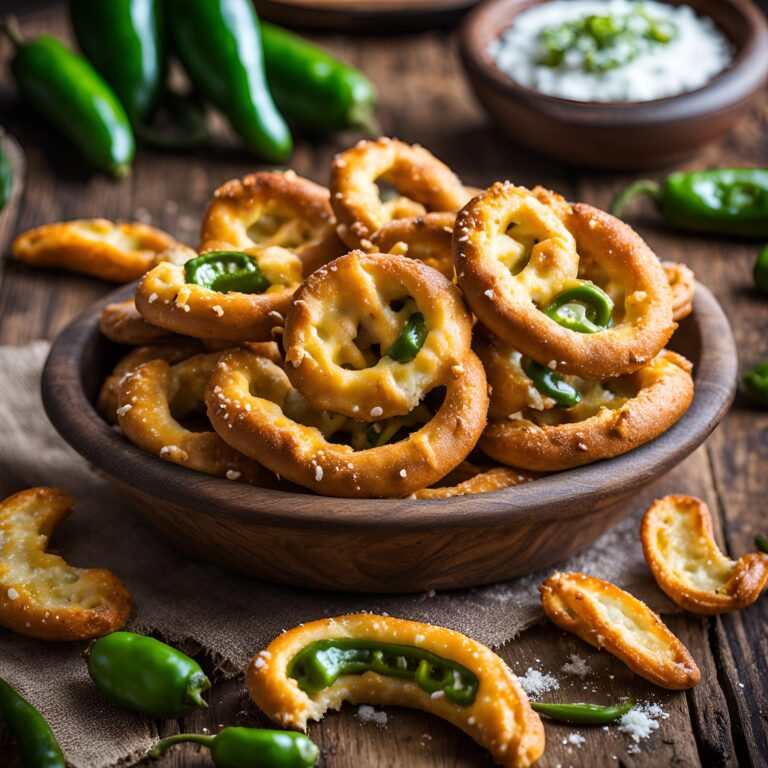 Twisted Jalapeno Cheddar Pretzels Recipe