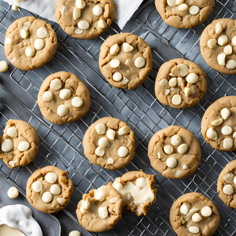 White Chocolate Peanut Butter Cookies Recipe