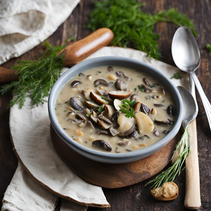 Wild Rice and Mushroom Soup Recipe