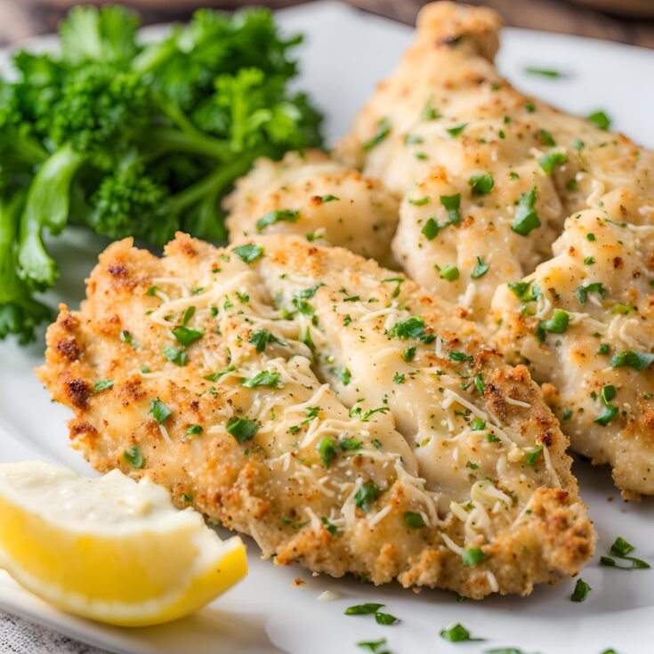 Best Garlic Parmesan Crusted Chicken Recipe