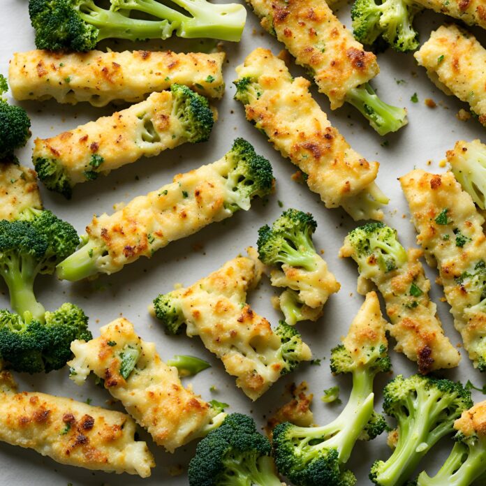 Broccoli Cauliflower Cheese Sticks Recipe