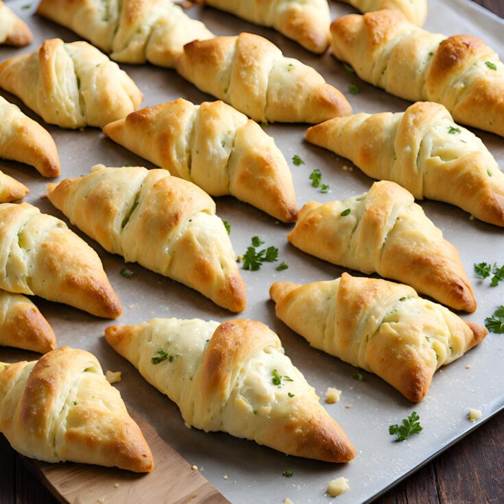 Cheesy Garlic Crescent Rolls Recipe