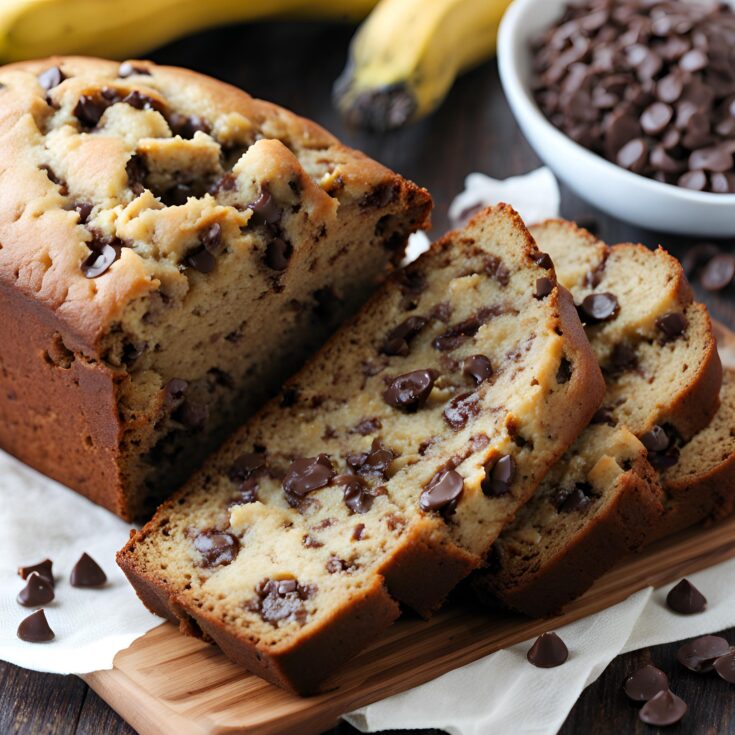 Chocolate Chip Banana Bread Recipe