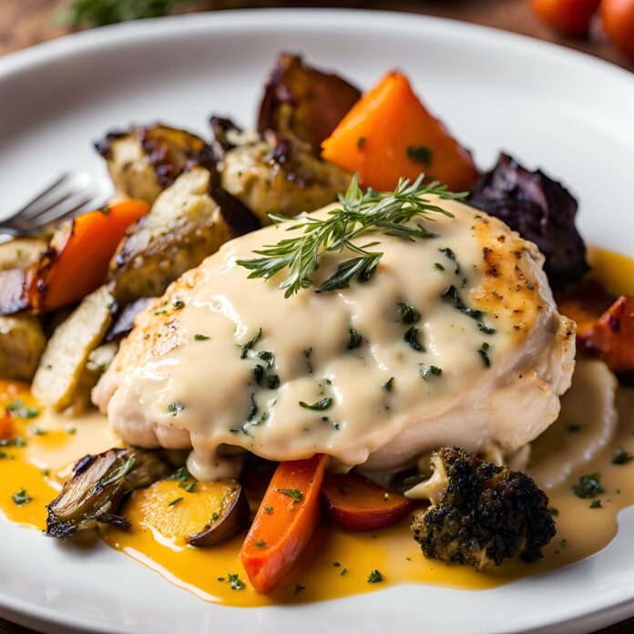 Creamy Stuffed Chicken Recipe