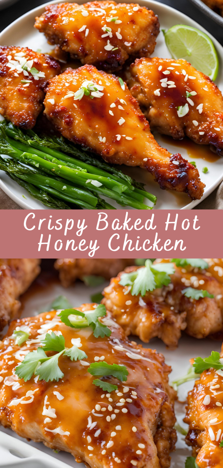 Crispy Baked Hot Honey Chicken Recipe 