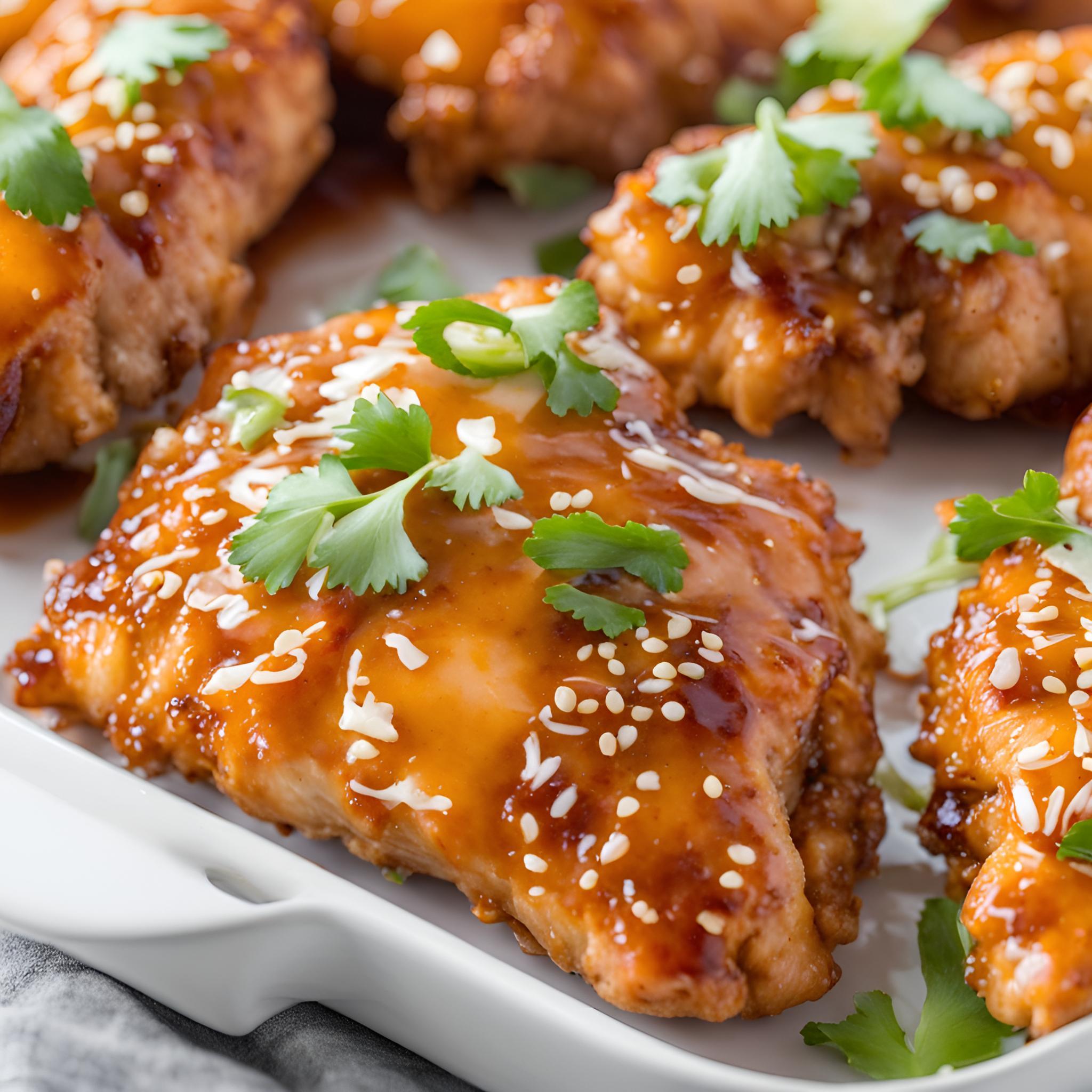 Crispy Baked Hot Honey Chicken Recipe