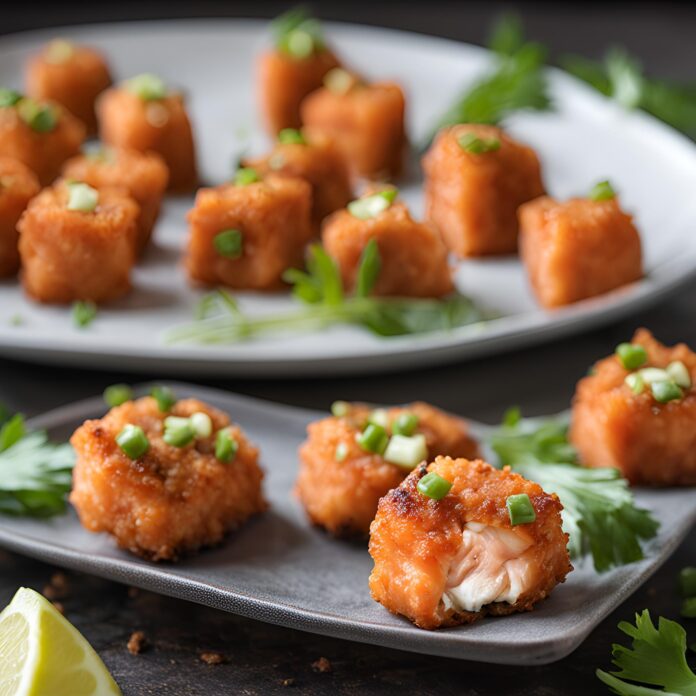Crispy Spicy Salmon Bites Recipe