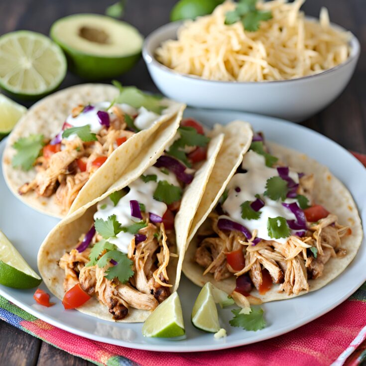 Crock Pot Chicken Tacos Recipe