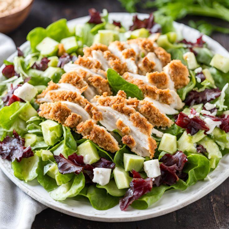 Easy Crispy Chicken Salad Recipe