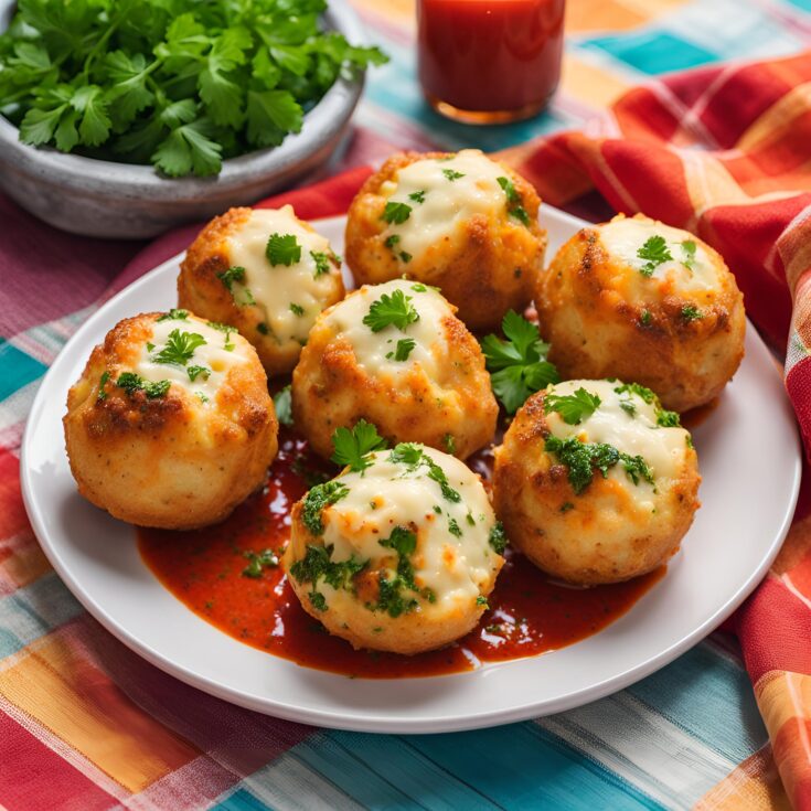 Easy Garlic Cheese Bombs Recipe