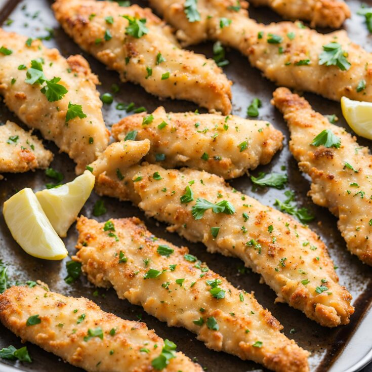 Garlic Parmesan Chicken Tenders Recipe