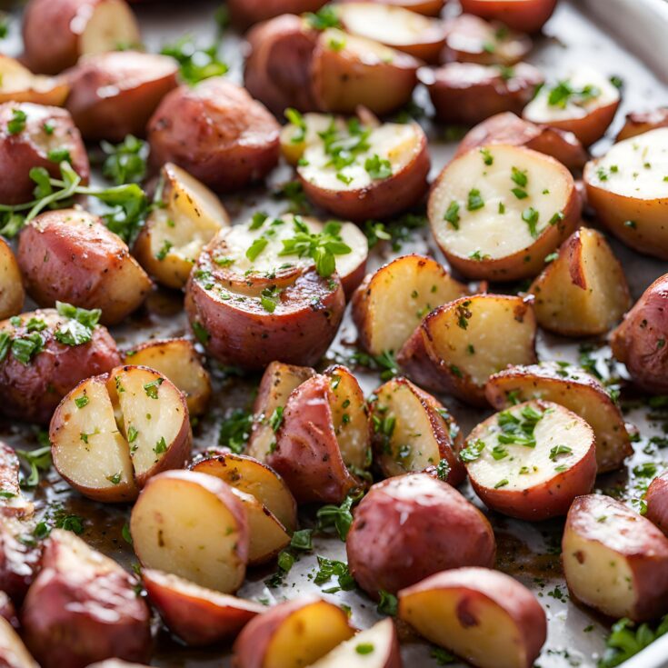 Garlic Roasted Red Potatoes Recipe