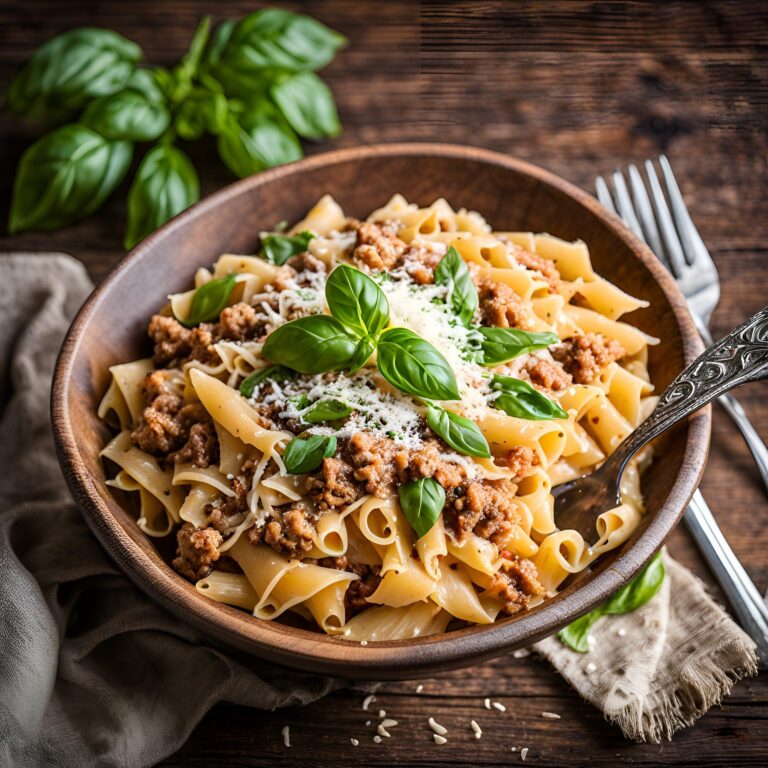 Easy Ground Turkey Pasta Recipe