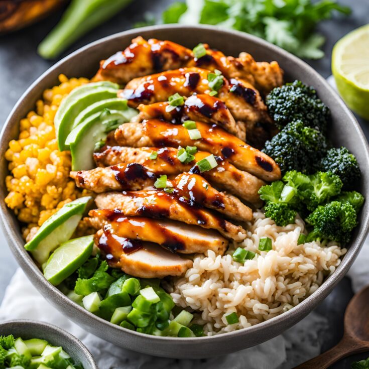 Hot Honey Chicken Bowls Recipe