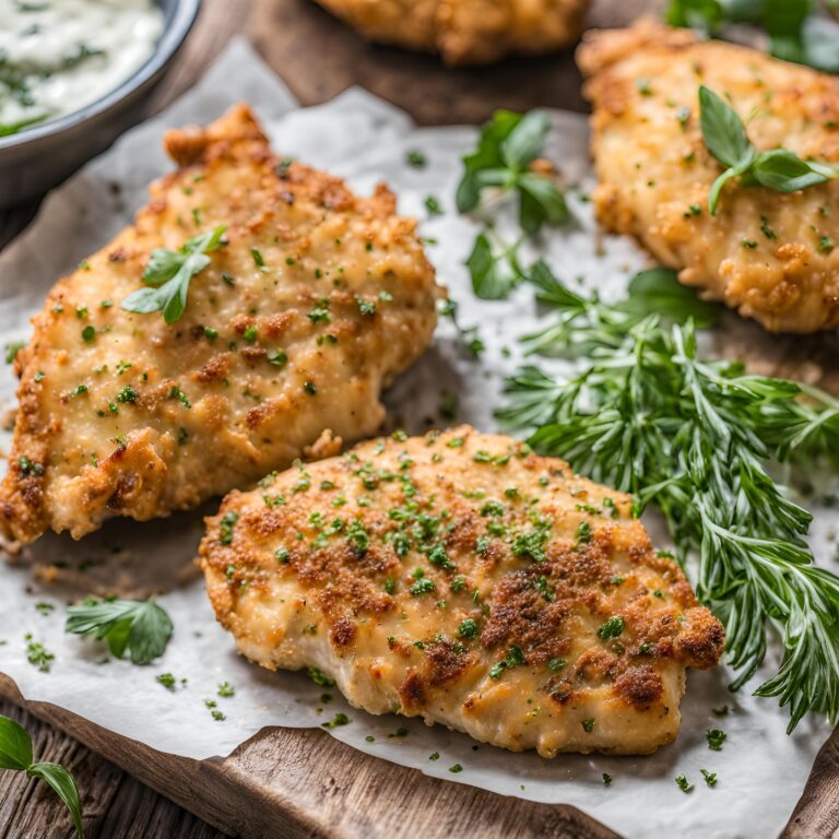 Keto Parmesan Crusted Chicken Recipe