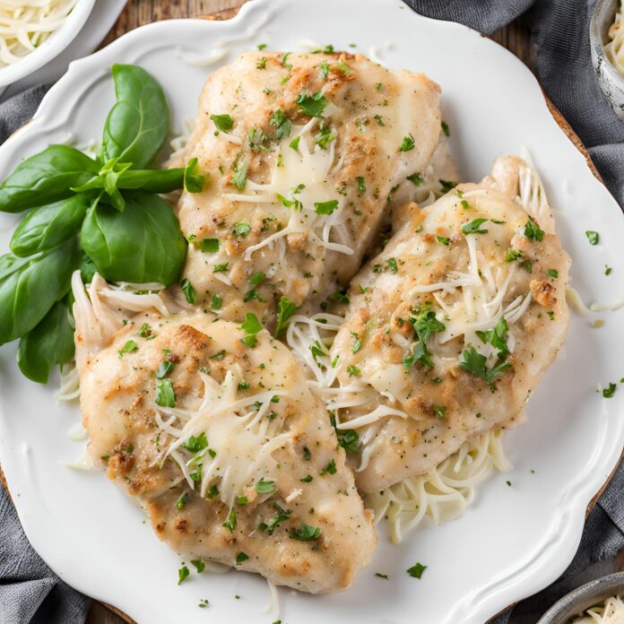 Keto Slow Cooker Garlic Parmesan Chicken Recipe