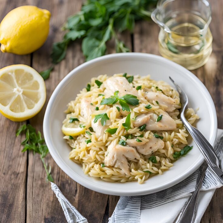 Lemon Chicken Orzo Recipe