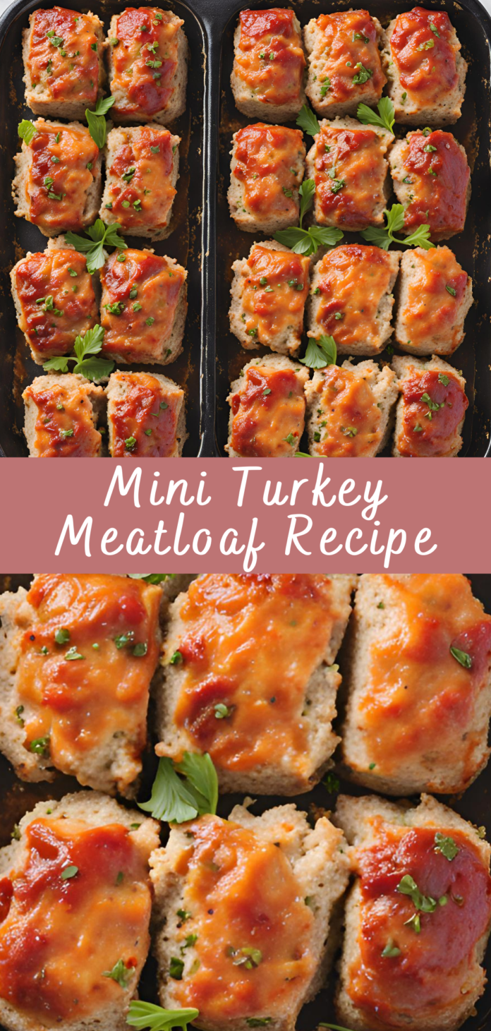 Mini Turkey Meatloaf Recipe | Cheff Recipes