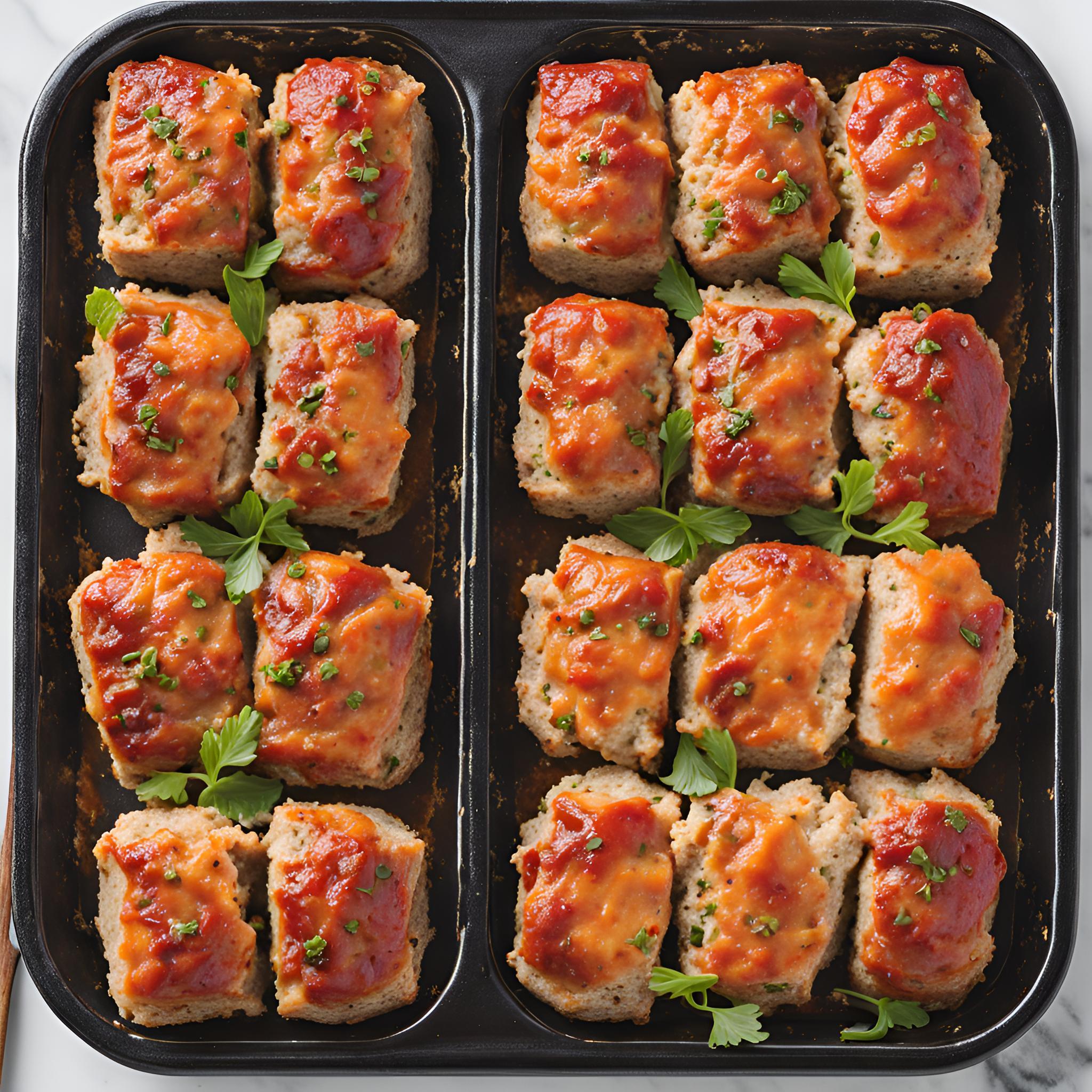 Mini Turkey Meatloaf Recipe