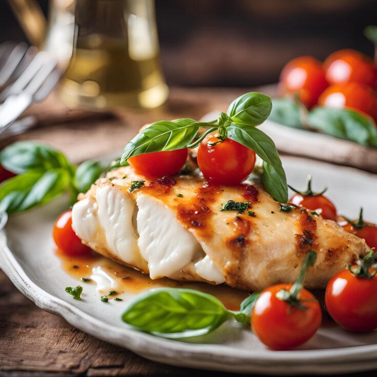 Mozzarella Stuffed Chicken Breast Recipe