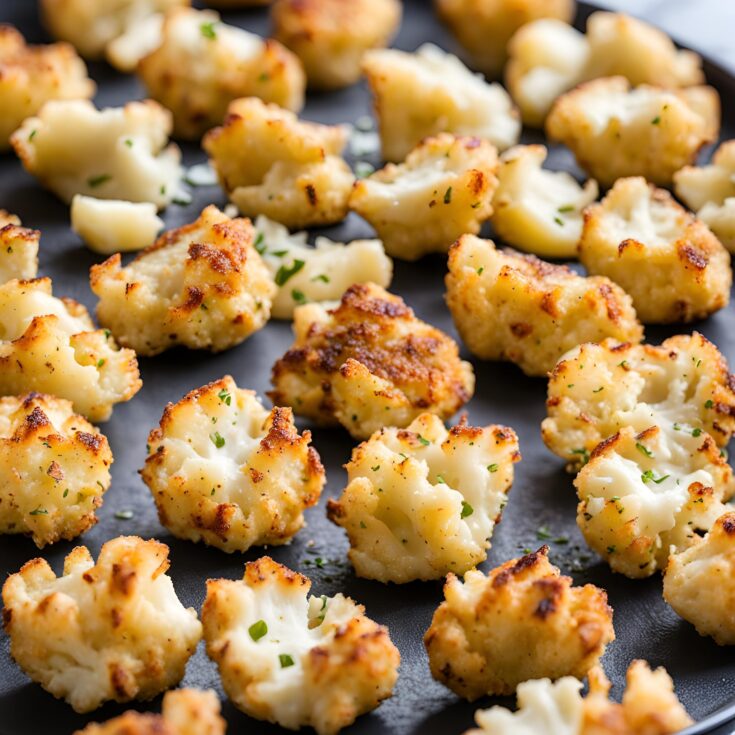 Parmesan Cauliflower Bites Recipe