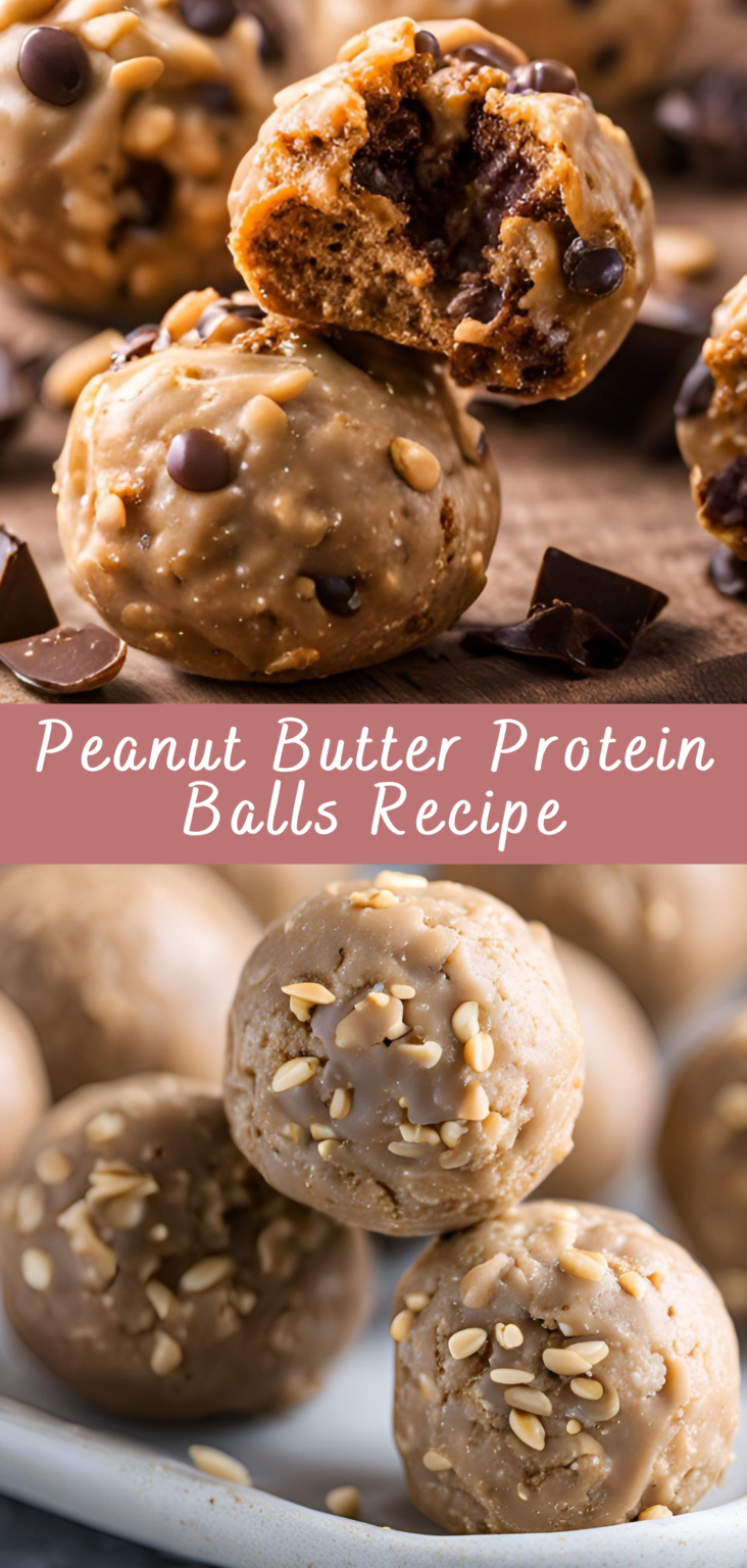 Peanut Butter Protein Balls Recipe Cheff Recipes