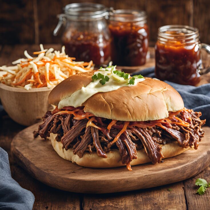 Slow Cooker Cowboy Sandwiches Recipe