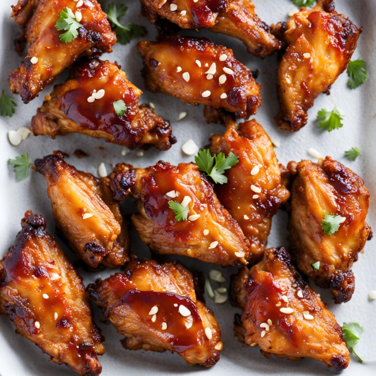 Sweet and Spicy Chicken Wings Recipe