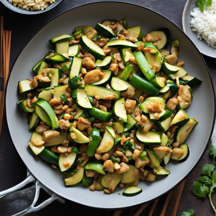 Zucchini Stir Fry Chicken Recipe