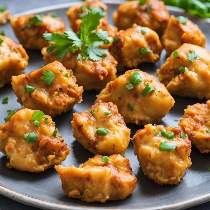 15 Minutes Garlic Butter Chicken Bites Recipe