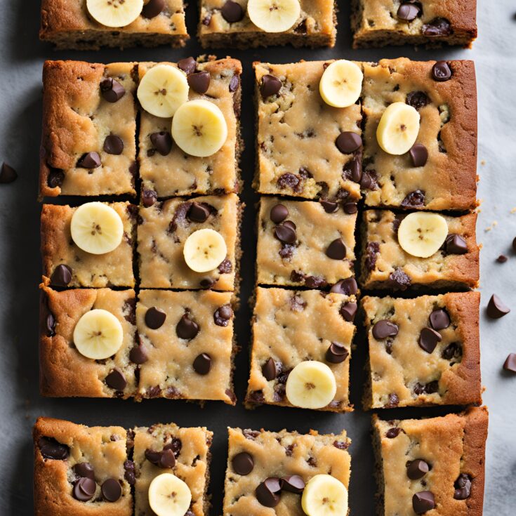 Banana Chocolate Chip Bars Recipe