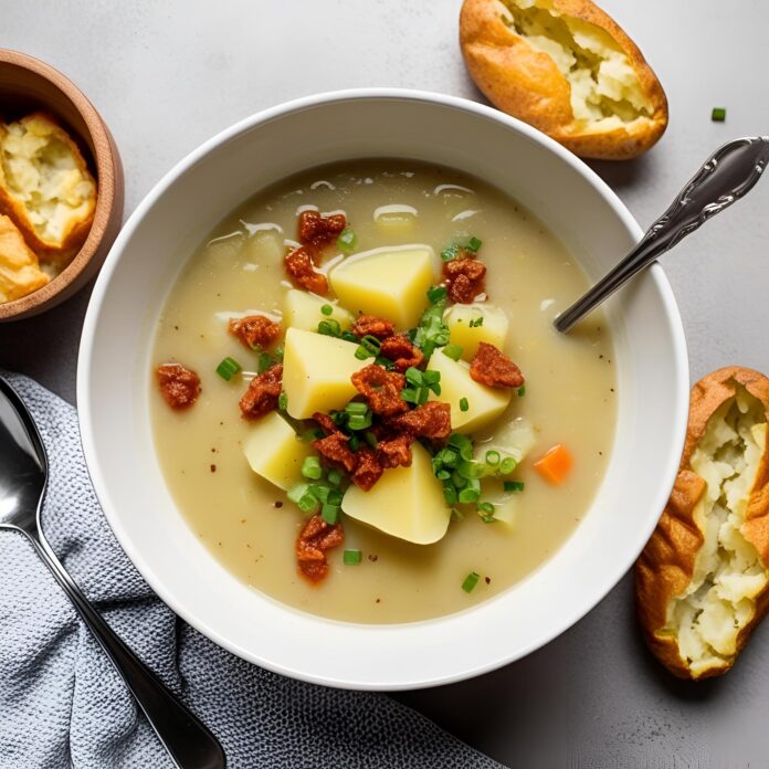 Best Homemade Loaded Potato Soup Recipe