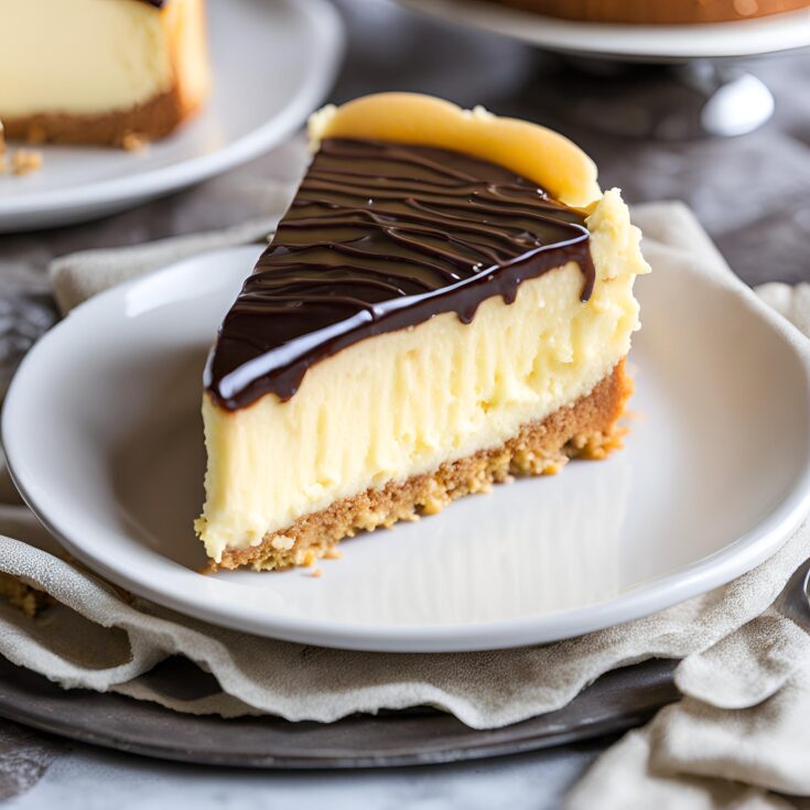 Boston Cream Pie Cheesecake Recipe