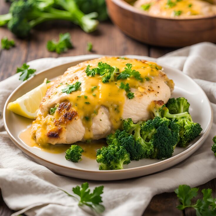 Broccoli Cheddar Stuffed Chicken Breasts Recipe