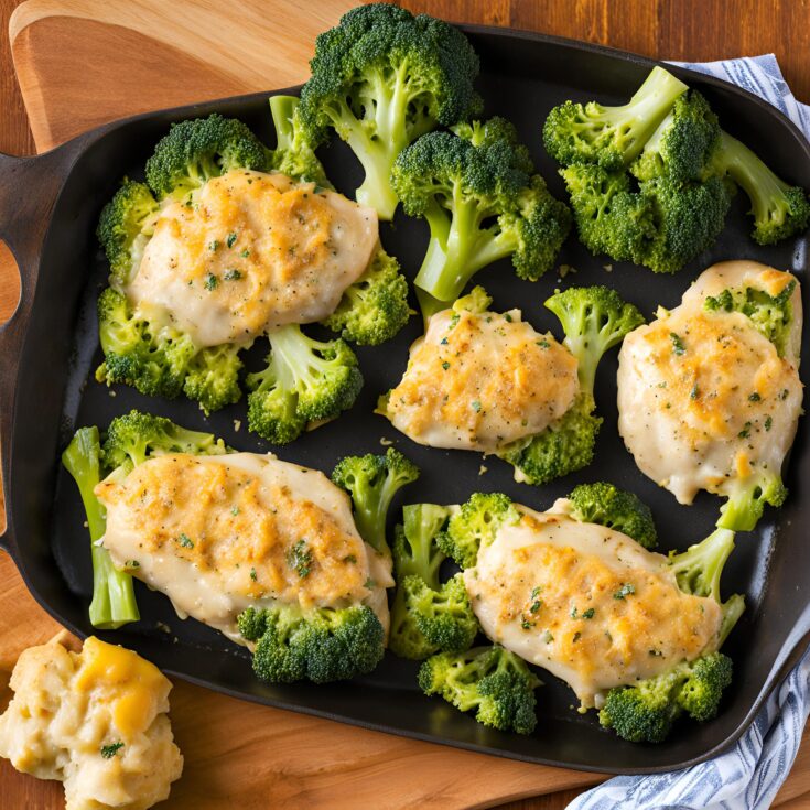 Broccoli Cheese Stuffed Chicken Recipe