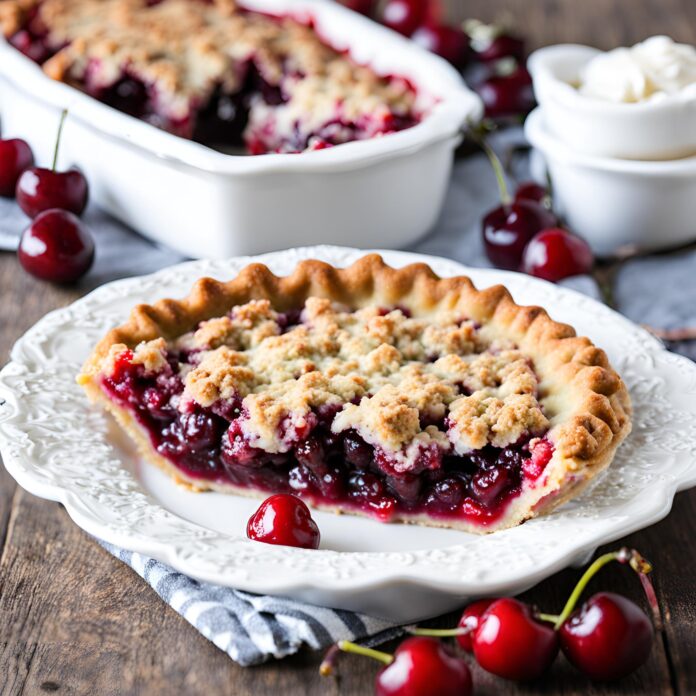 Cherry Crumb Pie Recipe