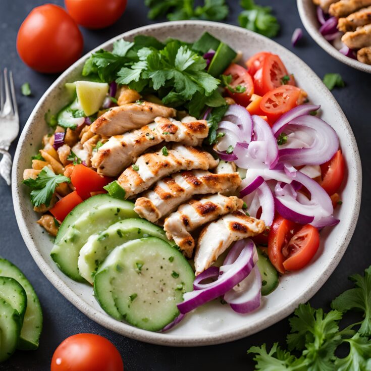 Chicken Shawarma Bowl Recipe